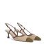 Roberto Festa Slingback DELFINA in tessuto  bicolore