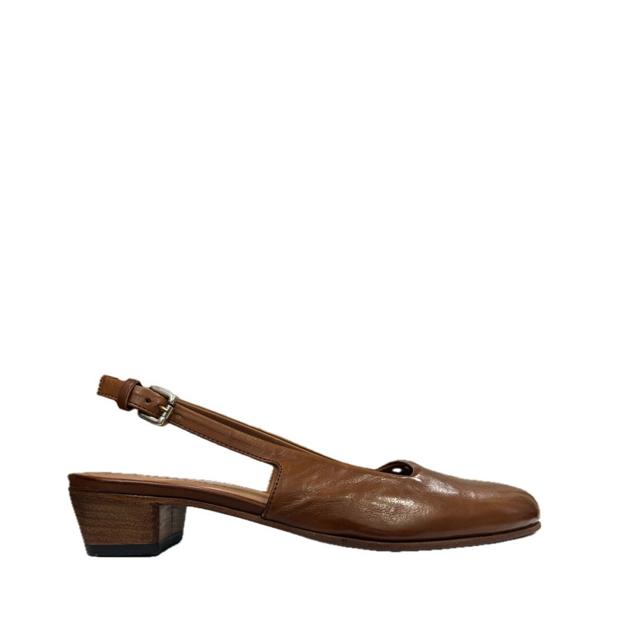 PANTANETTI donna anfibietto con zip e laccio in pelle delavè colore bordeaux