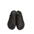 PANTANETTI women's perforated shoe in burnished braided leather