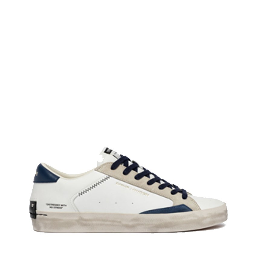 Crime London sneakers uomo DISTRESSED NAVY BLUE
