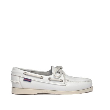 SEBAGO DOCKSIDES PORTLAND WOMAN WHITE