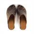 Vic Matiè K16 Drop mule sandal in python print leather