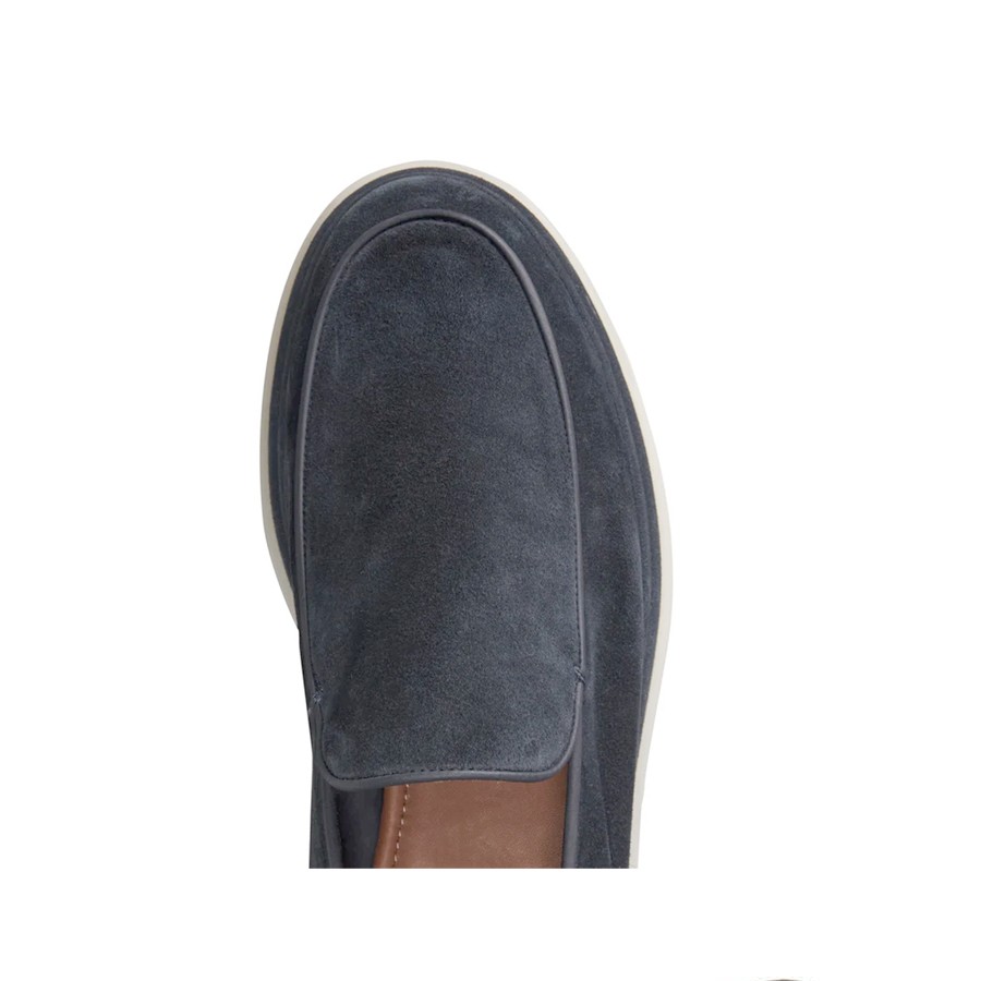 FRATELLI ROSSETTI mocassino in suede oceano Avignone