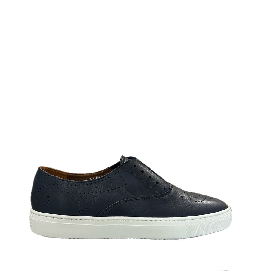 FRATELLI ROSSETTI hobo sport in pelle blu copiativo
