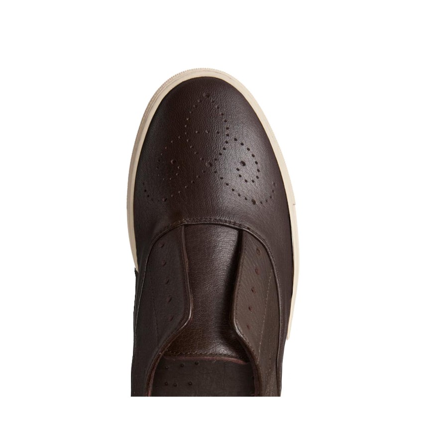 FRATELLI ROSSETTI Sneaker uomo Hobo Sport in pelle mogano