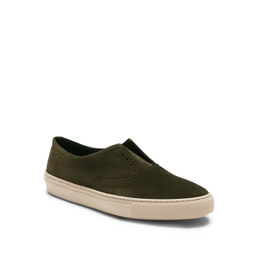 FRATELLI ROSSETTI Sneaker uomo Hobo Sport in suede foresta