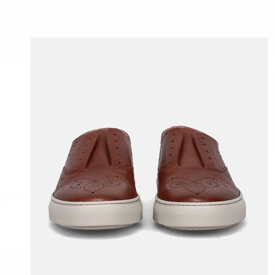 FRATELLI ROSSETTI hobo sport in pelle cuoio