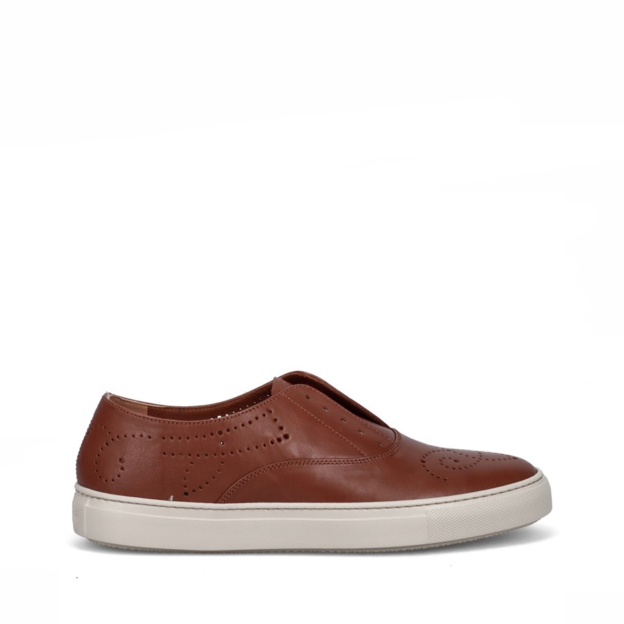 FRATELLI ROSSETTI hobo sport in pelle cuoio
