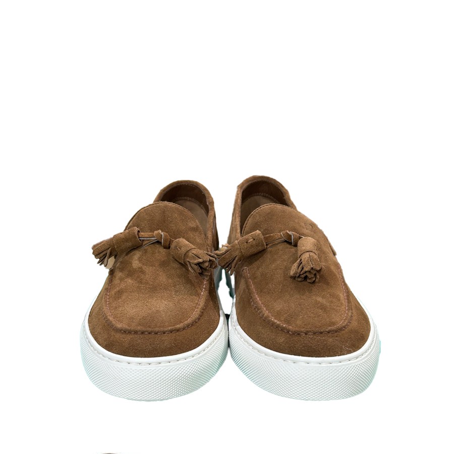 FRATELLI ROSSETTI Brera sport in suede York cognac