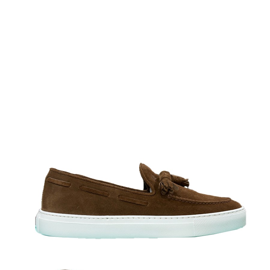 FRATELLI ROSSETTI Brera sport in camoscio York cognac