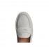 Fratelli ROSSETTI Grey leather hobo sport moccasin