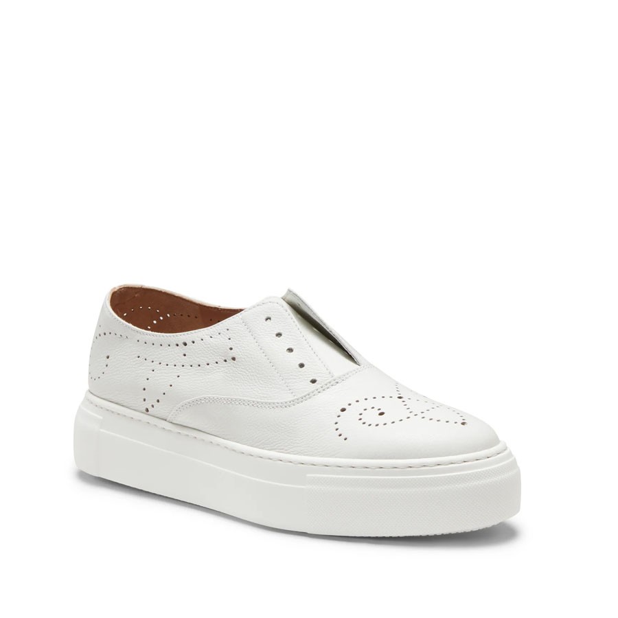 Women's sneakers F.lli Rossetti Hobo sport leather white