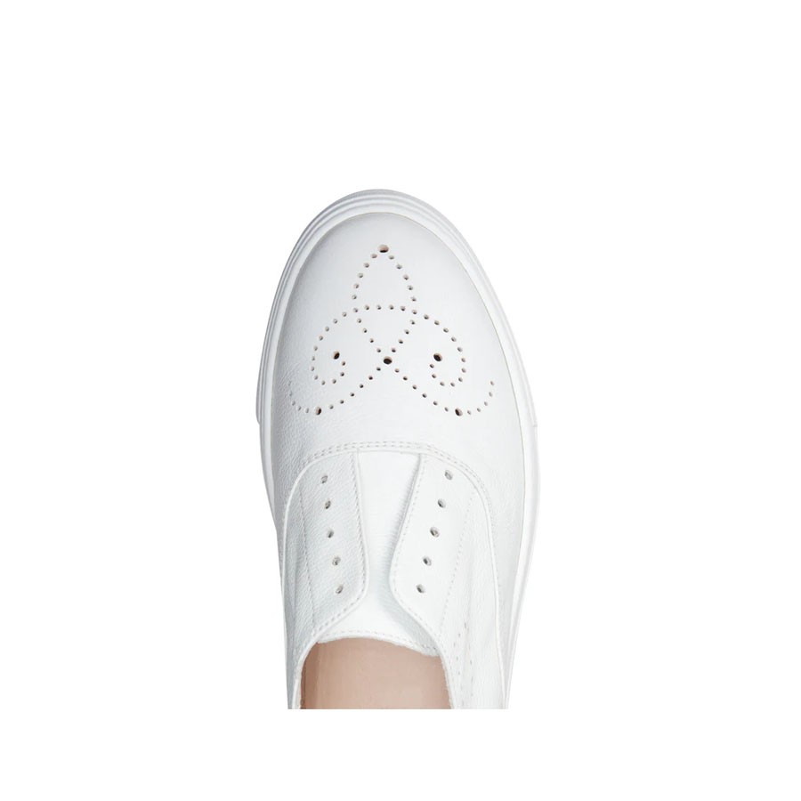 Sneakers donna F.lli Rossetti Hobo sport in pelle bianca