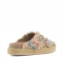 Mou Criss-cross multicolor raffia sandal Primavera