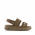 Mou Bounce sandal monochrome Nut Brown Pink Sand