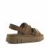 Mou Bounce sandal monochrome Nut Brown Pink Sand