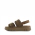 Mou Bounce sandal monochrome Nut Brown Pink Sand