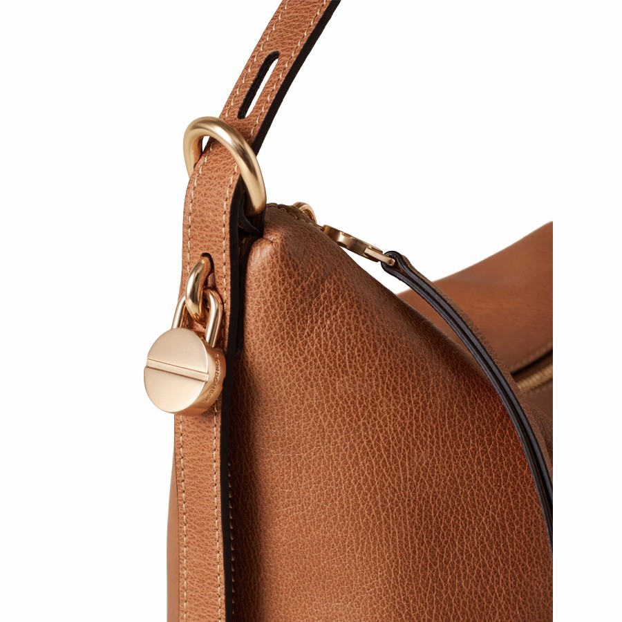 Borbonese borsa secchiello medium Prive Pelle Radica