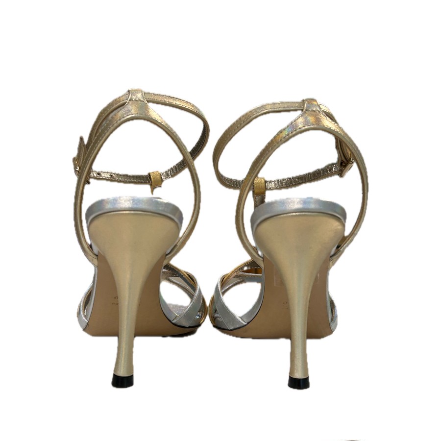 Roberto Festa Sandalo ROSIE  in pelle laminata multicolor