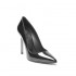 Rago collection decolte Pump donna tacco 100 pelle vernice nero mod z04