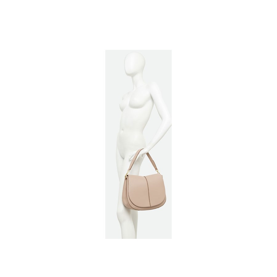 Gianni chiarini HELENA ROUND big shoulder bag in  leather