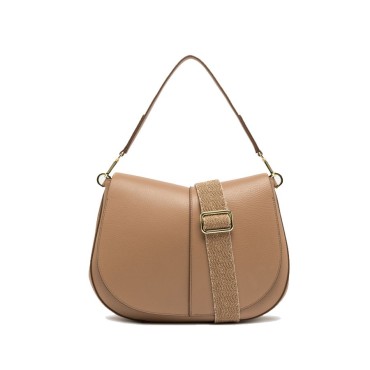 Gianni chiarini HELENA ROUND big shoulder bag in  leather