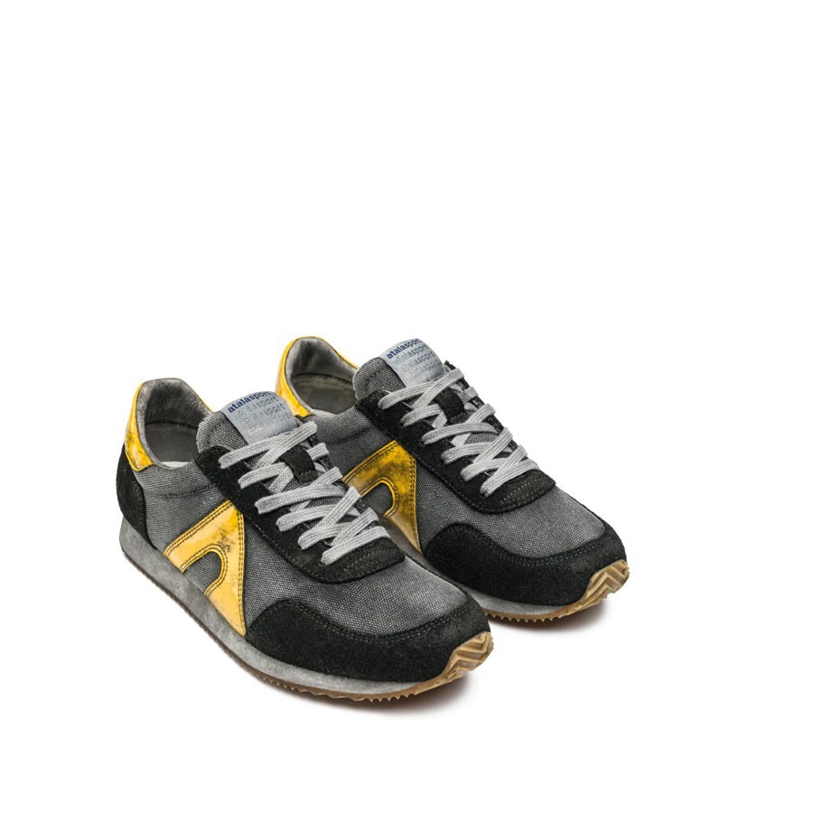 ATALA SPORT Super Canvas Dirty - Dark Green / Mimosa