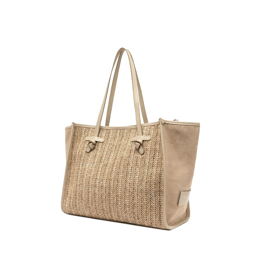 Gianni chiarini Borsa a spalla MARCELLA in Raffia