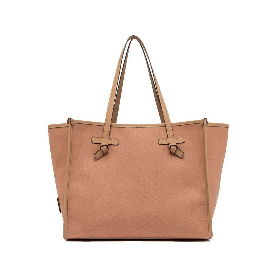 Gianni chiarini Borsa a spalla MARCELLA in tessuto  blush-panna-clay