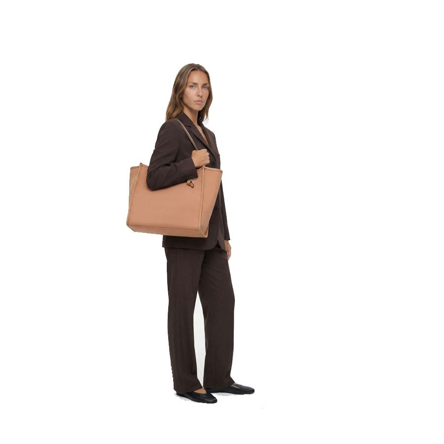 Gianni chiarini Borsa a spalla MARCELLA in tessuto  blush-panna-clay
