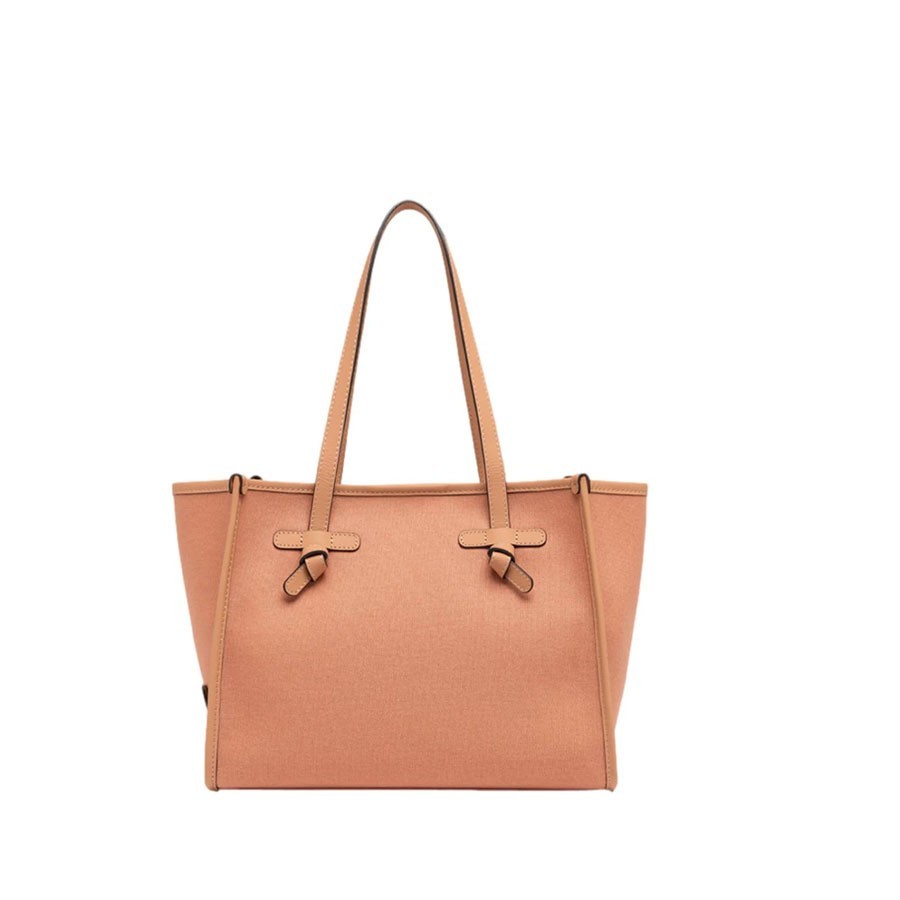 Gianni chiarini Borsa a spalla MARCELLA  media in tessuto  blush-panna-clay