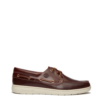 Timberland Portofino Pier Men's Boat Shoe in Burgundy