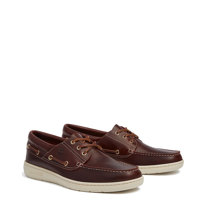 Timberland Portofino Pier Men's Boat Shoe in Burgundy