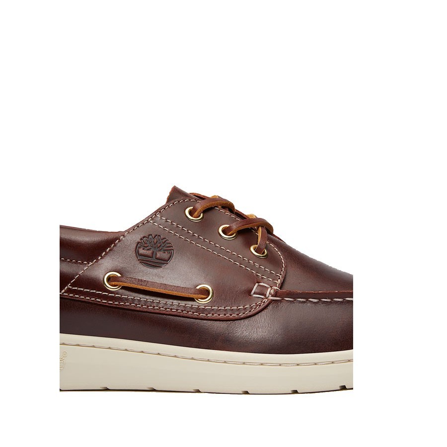 Timberland Portofino Pier Men's Boat Shoe in Burgundy