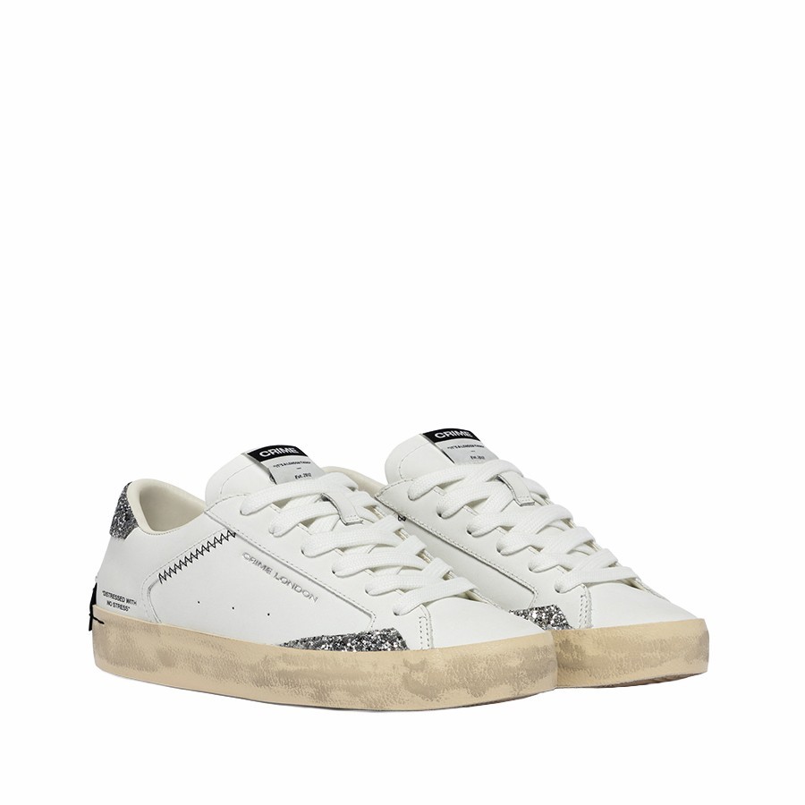 Crime London Distressed Spring Frost women's sneakers
