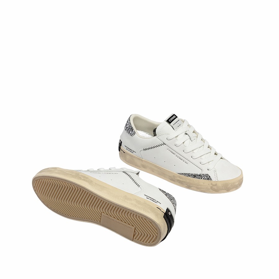 Crime London Distressed Spring Frost women's sneakers