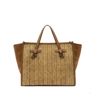 Gianni chiarini Borsa a spalla MISS MARCELLA 32 in raffia cookie
