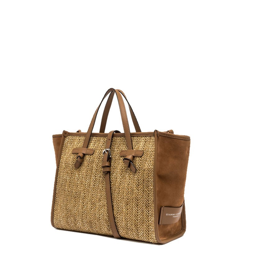 Gianni chiarini Borsa a spalla MISS MARCELLA 32 in raffia cookie