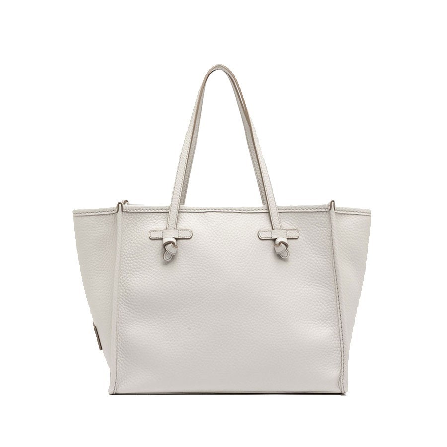 Gianni chiarini MARCELLA medium shoulder bag in blush-panna-clay fabric