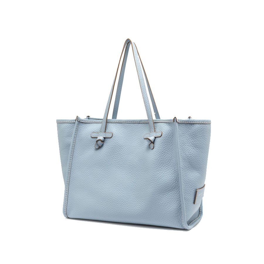 Gianni chiarini MARCELLA medium shoulder bag in blush-panna-clay fabric