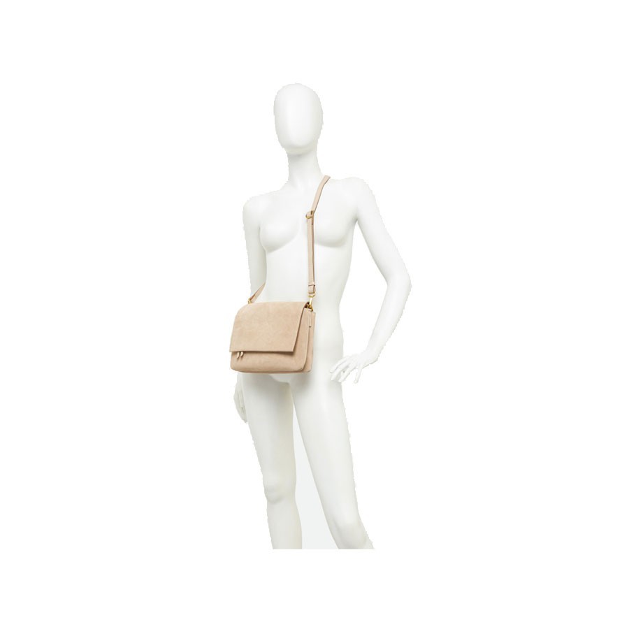 copy of Gianni clarini THREE large suede shoulder bag