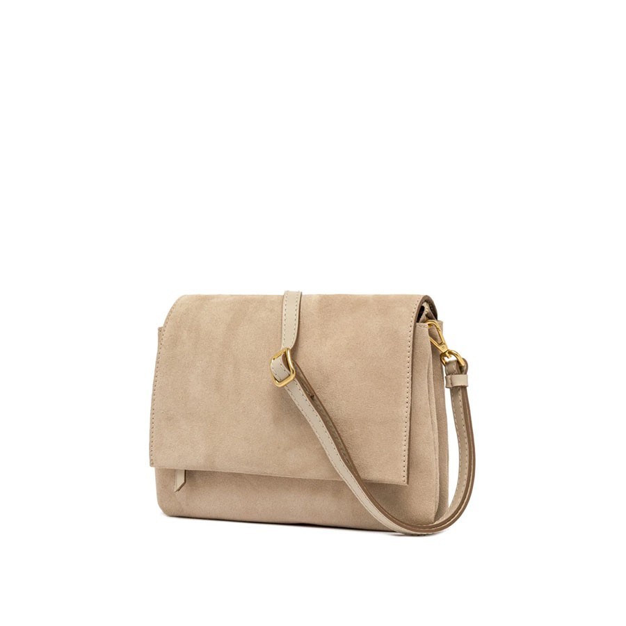 copy of Gianni clarini THREE large suede shoulder bag