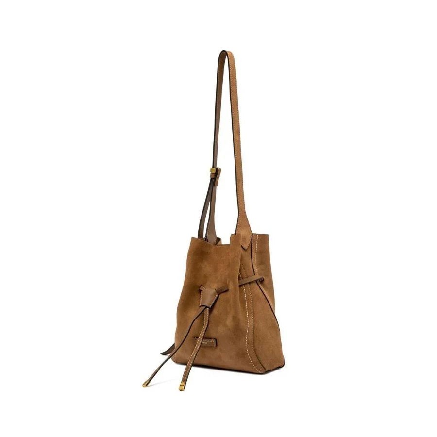 Gianni chiarini secchiello SIENNA in camoscio caramel