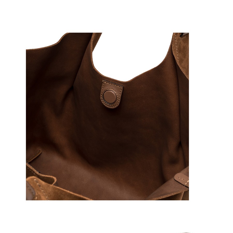 Gianni chiarini Borsa a spalla DUA in camoscio