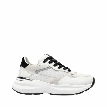 Crime London women's sneakers Faith white black