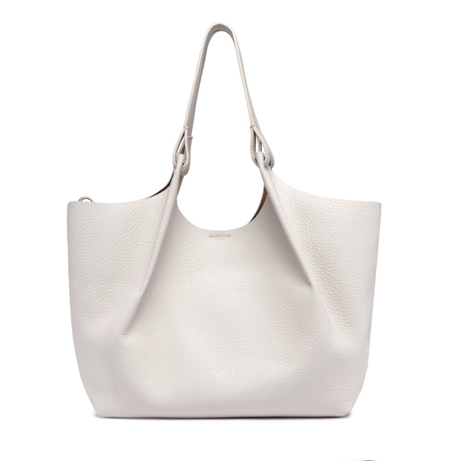Gianni chiarini DUA shoulder bag in white leather