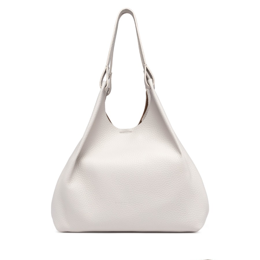 Gianni chiarini DUA shoulder bag in white leather
