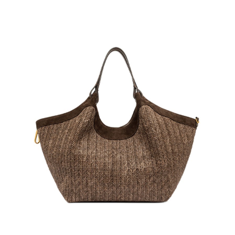 Gianni chiarini Borsa a spalla DUA in paglia intrecciata