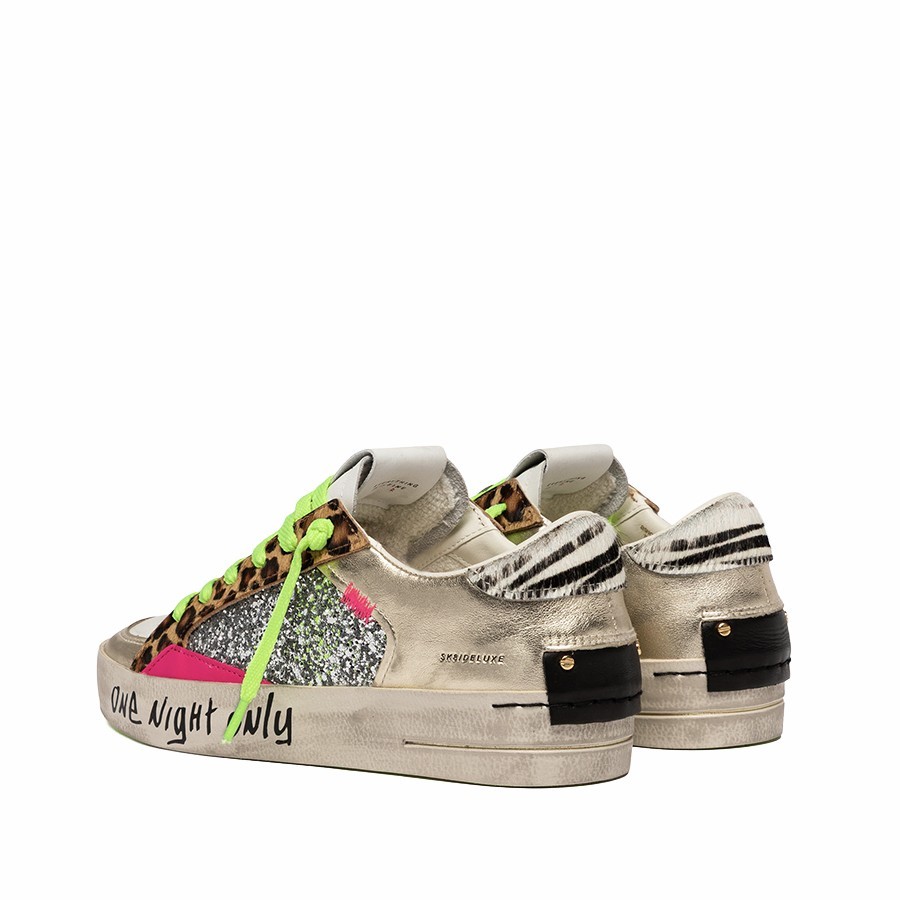 Crime London SK8 Deluxe Party Girl women's sneakers