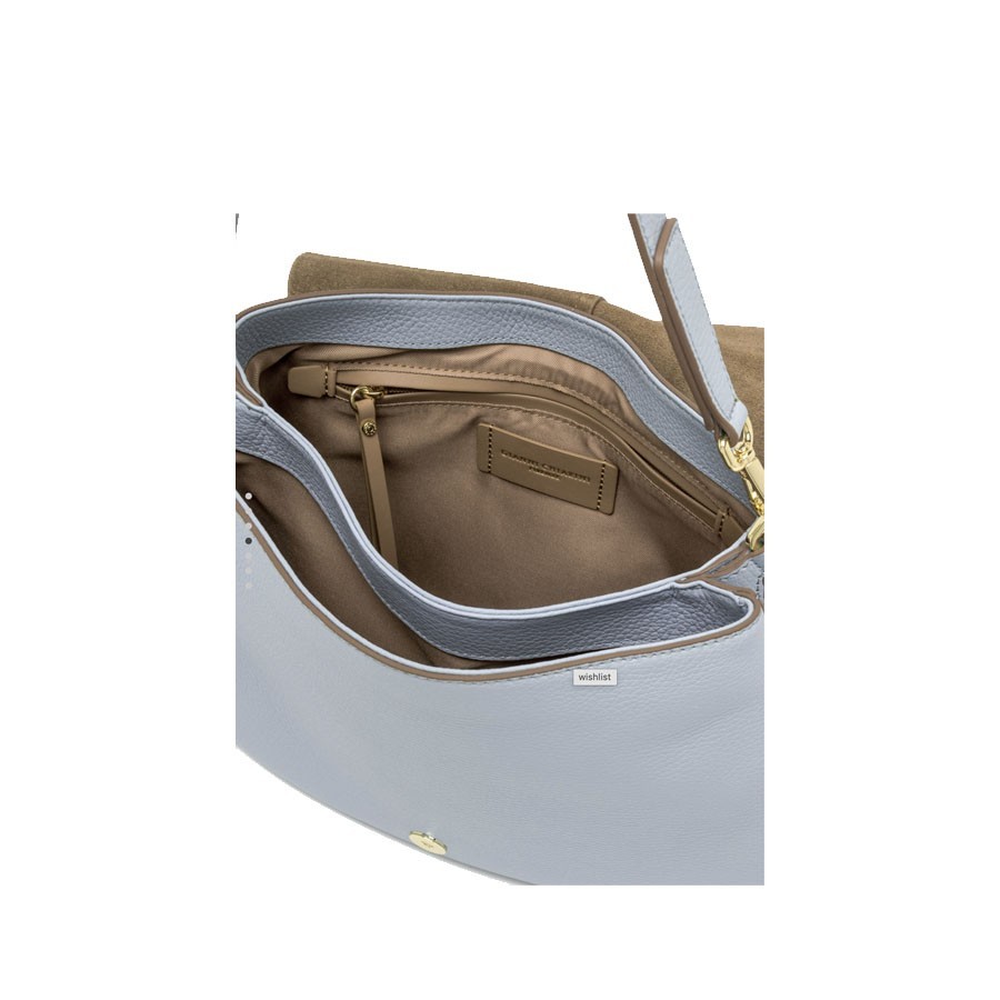 Gianni chiarini HELENA ROUND big shoulder bag in  leather